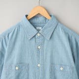 ベーシックシャンブレーワークシャツ | coen【men】 | 詳細画像10 