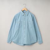 LT.BLUE | ベーシックシャンブレーワークシャツ | coen【men】