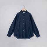 NAVY | 【C.DENIMS】デニムレギュラーカラーシャツ | coen【men】