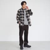 USA COTTONソフトフランネルシャツ(チェック) | coen【men】 | 詳細画像27