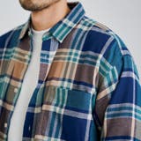 USA COTTONソフトフランネルシャツ(チェック) | coen【men】 | 詳細画像37