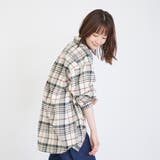 USA COTTONソフトフランネルシャツ(チェック) | coen【men】 | 詳細画像5
