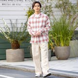 コットンレーヨンオンブレーチェックオープンカラーシャツ | coen OUTLET | 詳細画像6