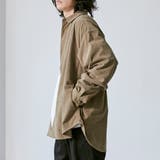 ビッグシルエットコーデュロイシャツジャケット | coen【men】 | 詳細画像15 