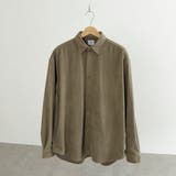 ビッグシルエットコーデュロイシャツジャケット | coen【men】 | 詳細画像18 