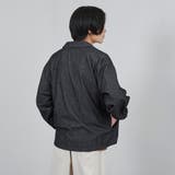 ビッグシルエットコーチデニムシャツ | coen【men】 | 詳細画像10 