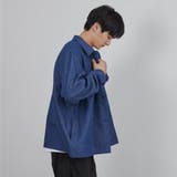ビッグシルエットコーチデニムシャツ | coen【men】 | 詳細画像4 