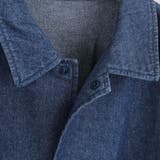 ビッグシルエットコーチデニムシャツ | coen【men】 | 詳細画像16 