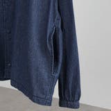 ビッグシルエットコーチデニムシャツ | coen【men】 | 詳細画像17 