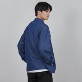 ビッグシルエットコーチデニムシャツ | coen【men】 | 詳細画像8 