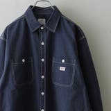 NAVY | SMITH'S（スミス）別注オックスワークシャツ | coen【men】