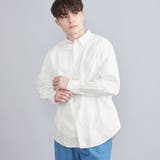 WHITE | ブロードレギュラーカラーシャツ | coen【men】