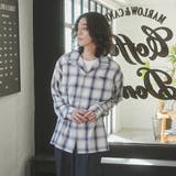 TOWNCRAFT(タウンクラフト)別注オンブレチェックオープンカラーシャツ | coen【men】 | 詳細画像12