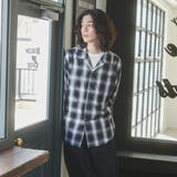 TOWNCRAFT(タウンクラフト)別注オンブレチェックオープンカラーシャツ | coen【men】 | 詳細画像2