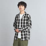 TOWNCRAFT(タウンクラフト)別注オンブレチェックオープンカラーシャツ | coen【men】 | 詳細画像25