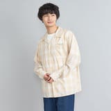 TOWNCRAFT(タウンクラフト)別注オンブレチェックオープンカラーシャツ | coen【men】 | 詳細画像29