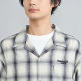 TOWNCRAFT(タウンクラフト)別注オンブレチェックオープンカラーシャツ | coen【men】 | 詳細画像35