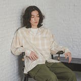 TOWNCRAFT(タウンクラフト)別注オンブレチェックオープンカラーシャツ | coen【men】 | 詳細画像6
