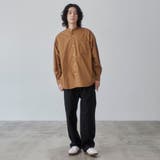 タイプライターバンドカラーシャツ | coen【men】 | 詳細画像10