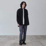 タイプライターバンドカラーシャツ | coen【men】 | 詳細画像3