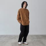 タイプライターバンドカラーシャツ | coen【men】 | 詳細画像8