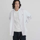 ワンポイントベア刺繍レギュラーカラーシャツ | coen【men】 | 詳細画像3 