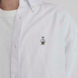 ワンポイントベア刺繍レギュラーカラーシャツ | coen【men】 | 詳細画像4 