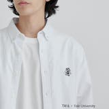 YALE別注ワンポイント刺繍ネルシャツ | coen【men】 | 詳細画像3