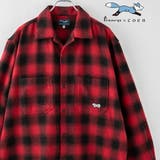 RED | Penneys(ぺニーズ)別注CPOオンブレチェックシャツ | coen【men】