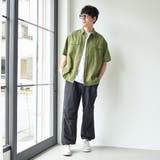 <父の日ギフトにもおすすめ>綿麻リラックスシャツ | coen【men】 | 詳細画像19