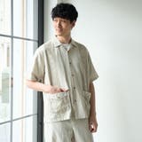 ＜父の日ギフトにもおすすめ＞綿麻キューバシャツ【インフルエンサー紹介アイテム】 | coen【men】 | 詳細画像11 