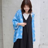 LT.BLUE | PenneysHAWAII(ペニーズハワイ)別注トロピカル柄シャツ | coen【men】