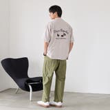 Sarry Cat刺繍レーヨンシャツ（ナチュラル） | coen【men】 | 詳細画像7 