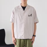 Sarry Cat刺繍レーヨンシャツ（ナチュラル） | coen【men】 | 詳細画像9 