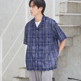 絡み織りチェックシャツ | coen【men】 | 詳細画像1 