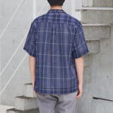 絡み織りチェックシャツ | coen【men】 | 詳細画像12 