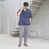 絡み織りチェックシャツ | coen【men】 | 詳細画像3 