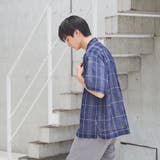 絡み織りチェックシャツ | coen【men】 | 詳細画像8 