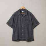 MD.GRAY | 絡み織りチェックシャツ | coen【men】