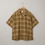 BEIGE | 絡み織りチェックシャツ | coen【men】