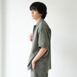 リネンライクリラックスシャツ【UVカット】 | coen【men】 | 詳細画像24