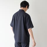 リネンライクリラックスシャツ【UVカット】 | coen【men】 | 詳細画像30