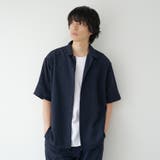 リネンライクリラックスシャツ【UVカット】 | coen【men】 | 詳細画像33