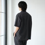 リネンライクリラックスシャツ【UVカット】 | coen【men】 | 詳細画像7