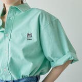 ＜父の日ギフトにもおすすめ＞アニマル刺繍オックス半袖シャツ | coen【men】 | 詳細画像14 