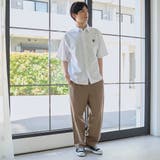 ＜父の日ギフトにもおすすめ＞アニマル刺繍オックス半袖シャツ | coen【men】 | 詳細画像2 