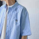 ＜父の日ギフトにもおすすめ＞アニマル刺繍オックス半袖シャツ | coen【men】 | 詳細画像21 
