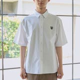 ＜父の日ギフトにもおすすめ＞アニマル刺繍オックス半袖シャツ | coen【men】 | 詳細画像23 