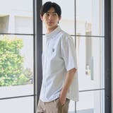 ＜父の日ギフトにもおすすめ＞アニマル刺繍オックス半袖シャツ | coen【men】 | 詳細画像5 