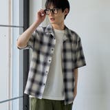 オンブレーチェックシャツ | coen【men】 | 詳細画像1